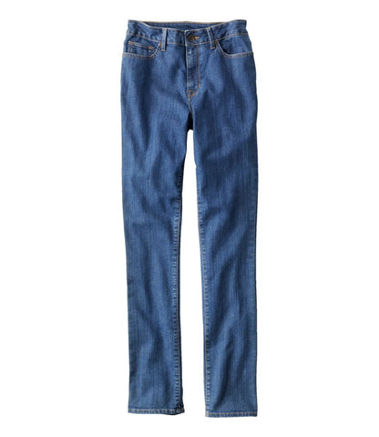 Women's True Shape Jeans, High-Rise Slim-Leg L.L.Bean Recommended