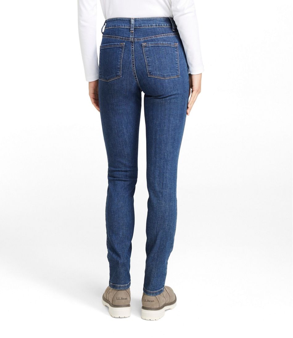 Women's True Shape Jeans, High-Rise Slim-Leg L.L.Bean Recommended