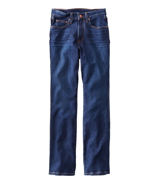 Women's L.L.Bean Everyday Stretch Jeans, High-Rise Mini Bootcut Ankle L.L.Bean Classic