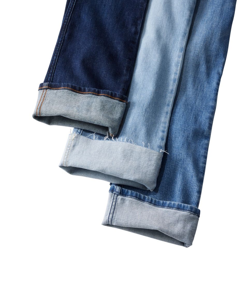 Women's L.L.Bean Everyday Stretch Jeans, High-Rise Mini Bootcut Ankle L.L.Bean Classic