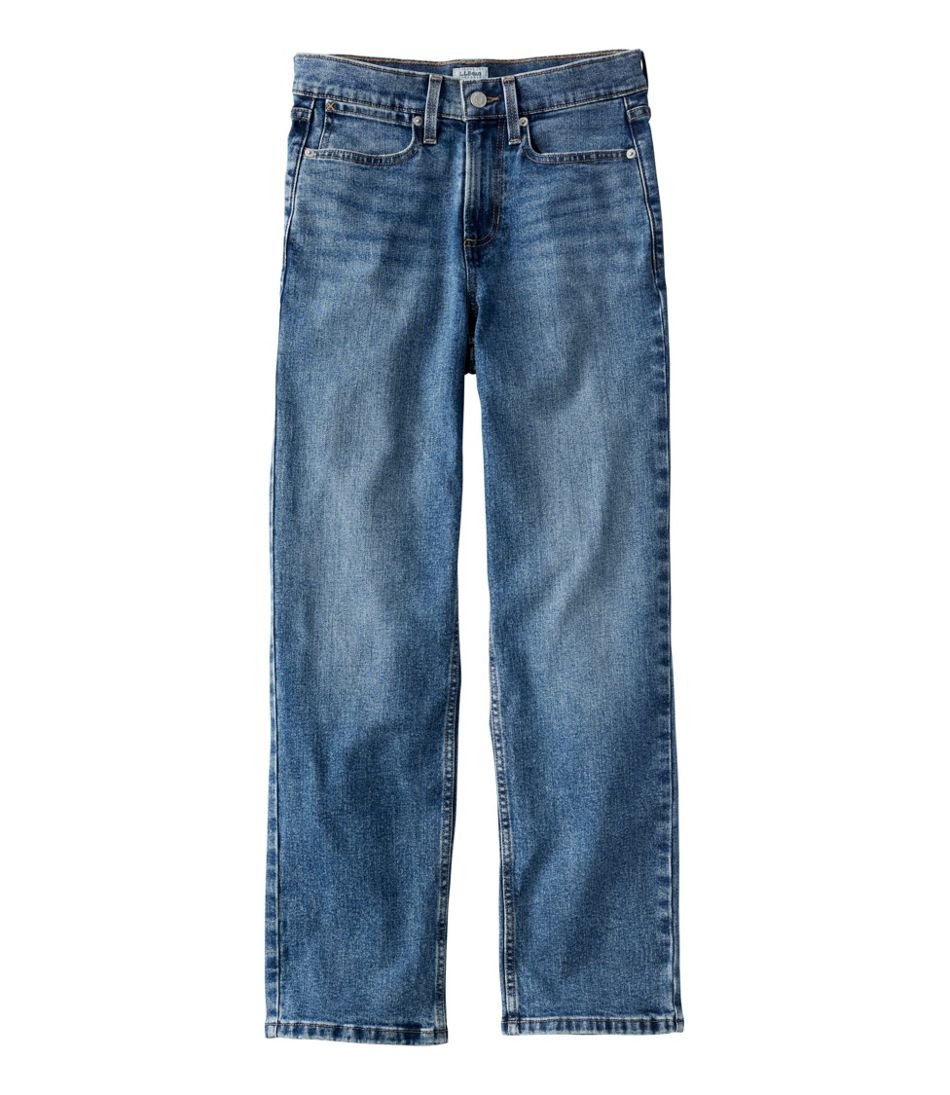 Women's 207 Vintage Jeans, High-Rise Stovepipe Ankle L.L.Bean Essential