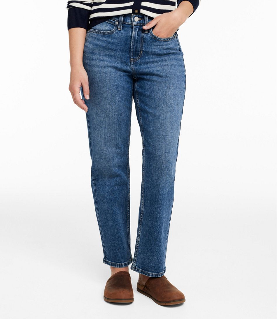 Women's 207 Vintage Jeans, High-Rise Stovepipe Ankle L.L.Bean Essential