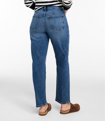 Women's 207 Vintage Jeans, High-Rise Stovepipe Ankle L.L.Bean Essential