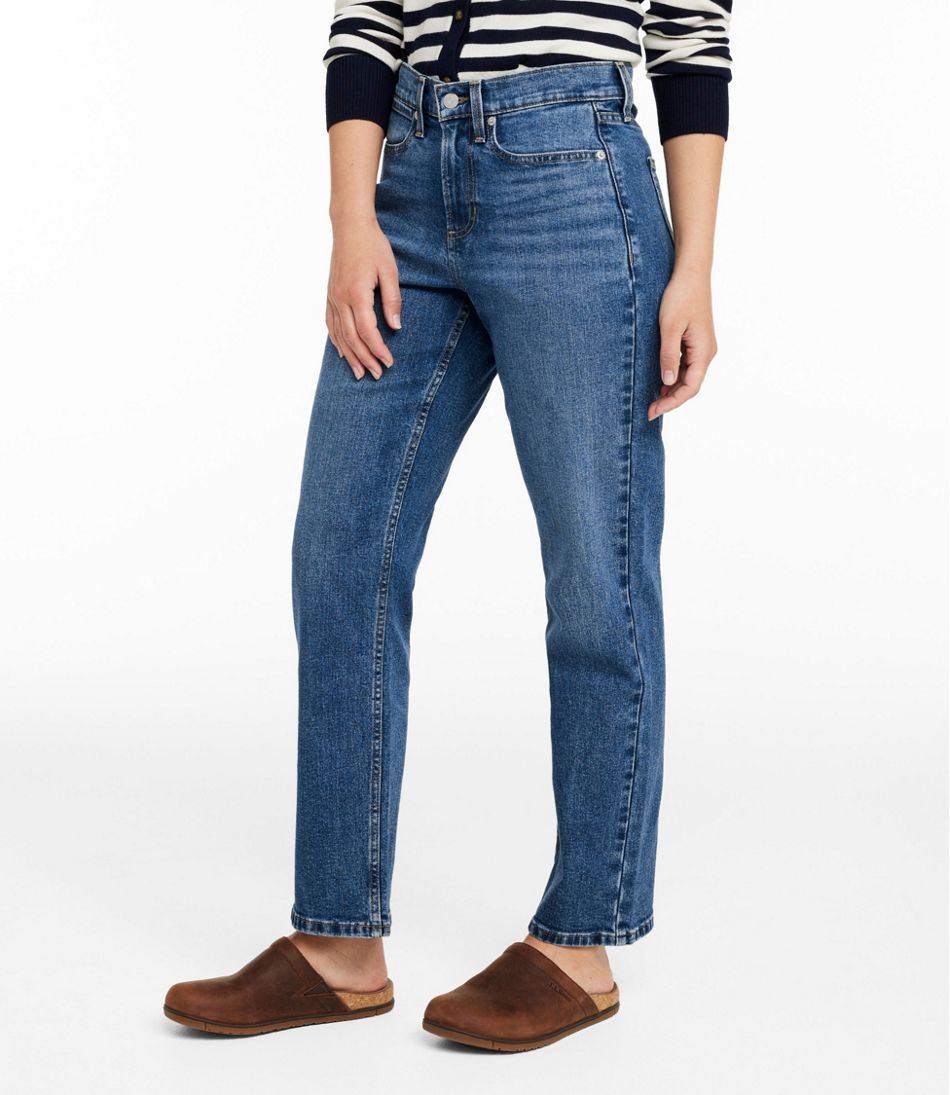 Women's 207 Vintage Jeans, High-Rise Stovepipe Ankle L.L.Bean Essential