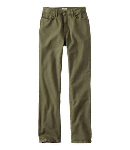 Women's True Shape Jeans, High-Rise Straight-Leg Colors L.L.Bean New