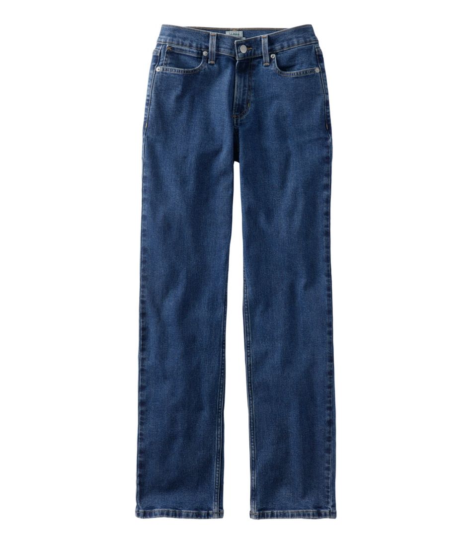 Women's 207 Vintage Jeans, Mid-Rise Relaxed Straight-Leg L.L.Bean Featured