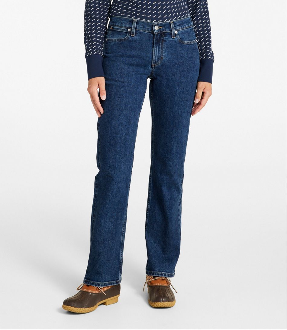 Women's 207 Vintage Jeans, Mid-Rise Relaxed Straight-Leg L.L.Bean Featured
