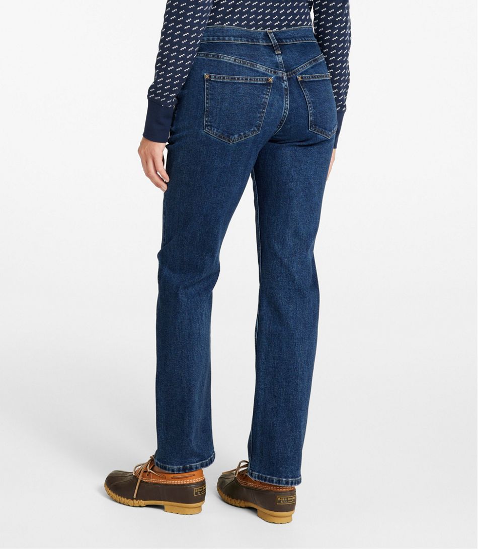 Women's 207 Vintage Jeans, Mid-Rise Relaxed Straight-Leg L.L.Bean Featured