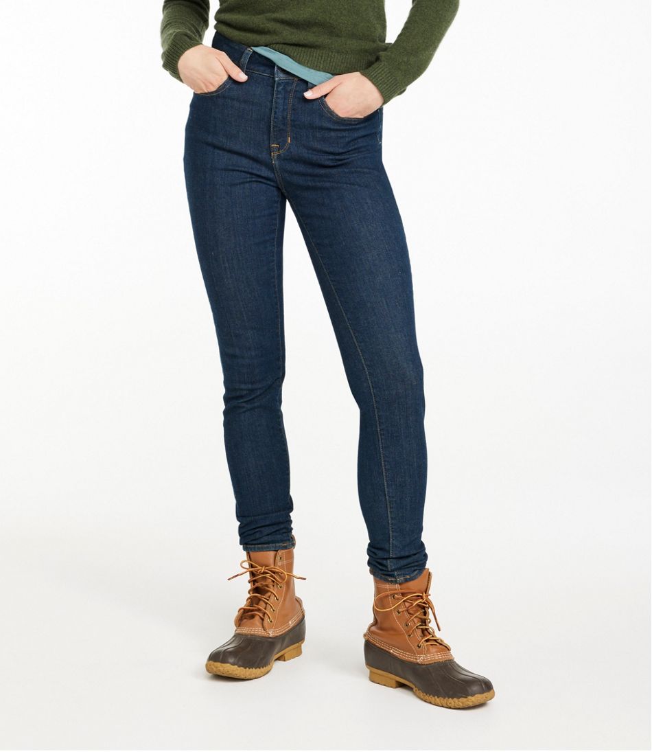 Women's True Shape Jeans, High-Rise Skinny-Leg L.L.Bean Top Pick
