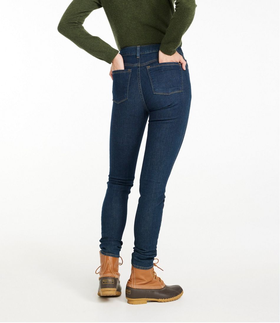Women's True Shape Jeans, High-Rise Skinny-Leg L.L.Bean Top Pick