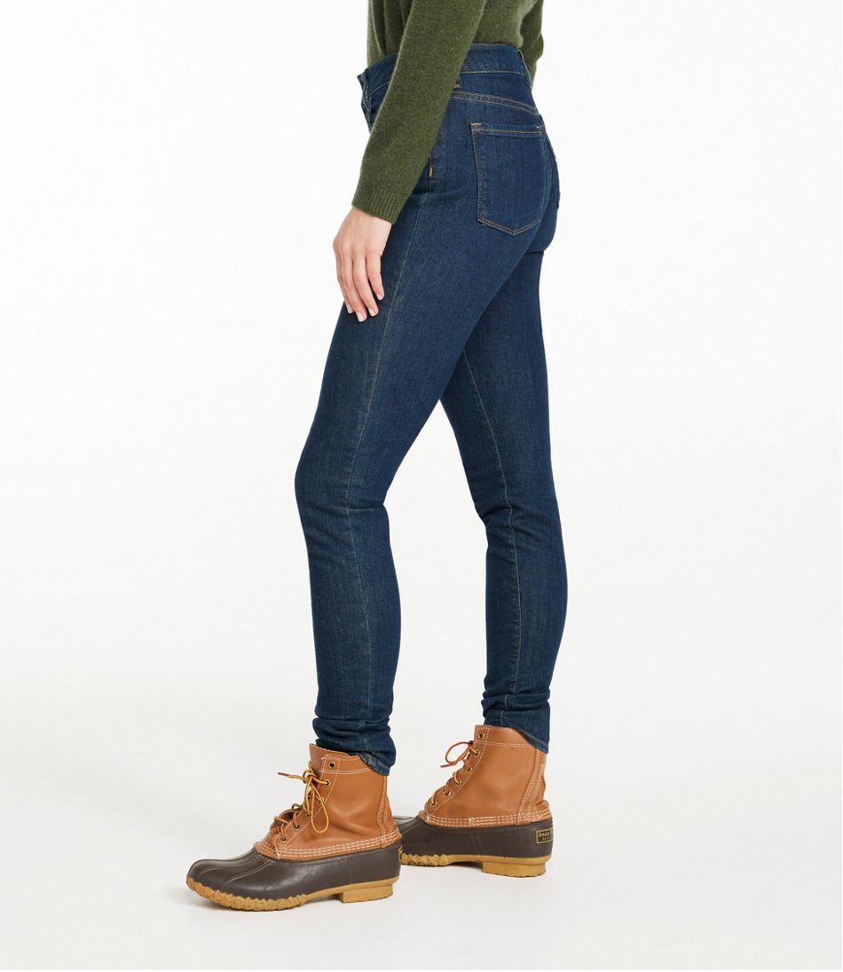 Women's True Shape Jeans, High-Rise Skinny-Leg L.L.Bean Top Pick