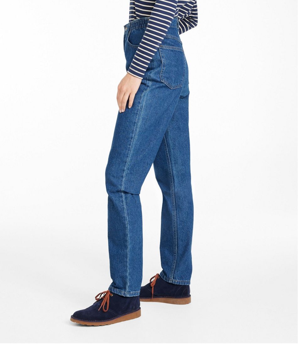 Women's Double L® Jeans, Ultra High-Rise Comfort Waist Tapered Leg L.L.Bean Recommended