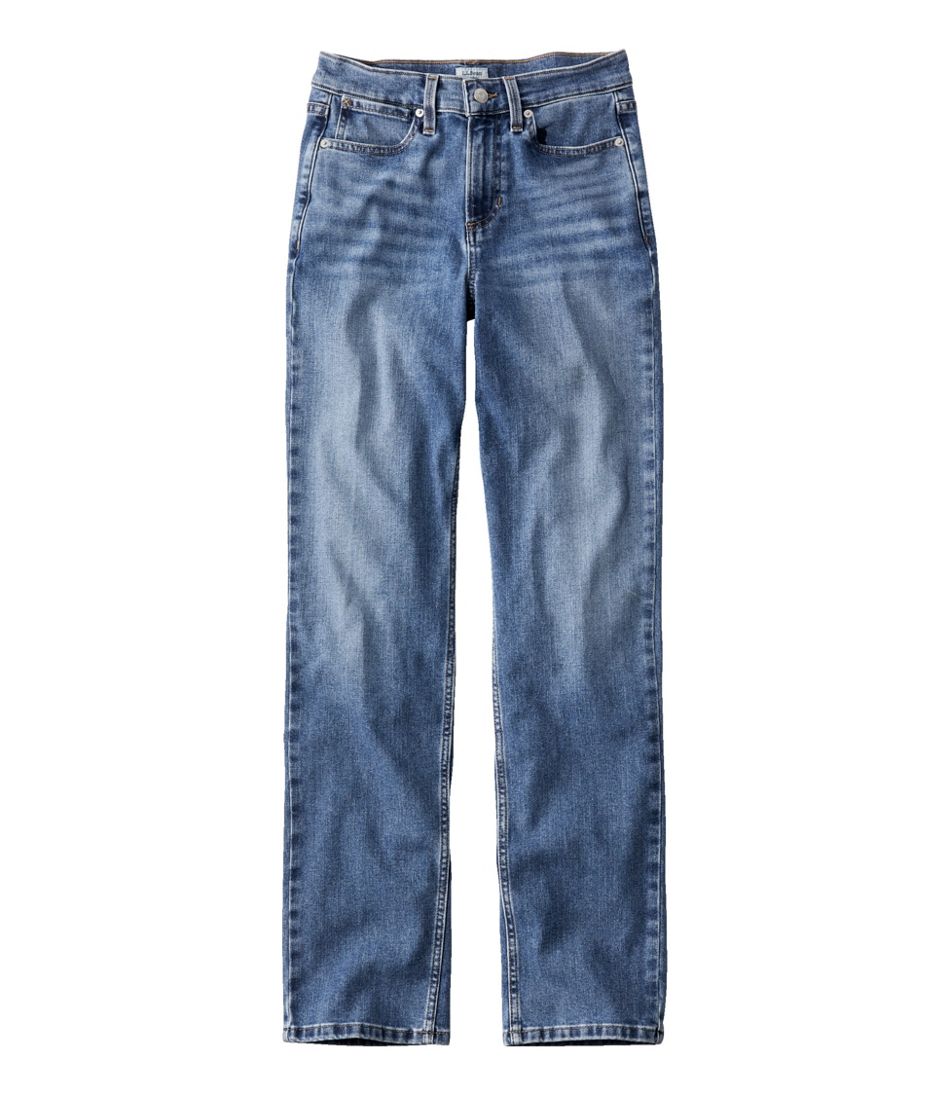 Women's 207 Vintage Jeans, High-Rise Straight-Leg L.L.Bean Classic