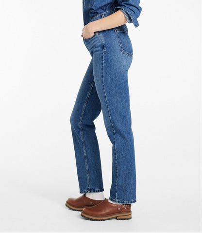 Women's 207 Vintage Jeans, High-Rise Straight-Leg L.L.Bean Classic