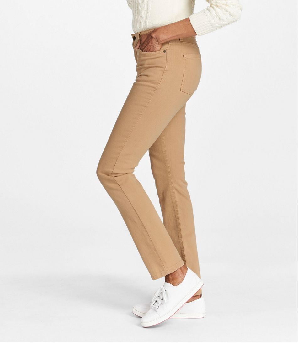 Women's True Shape Jeans, High-Rise Slim-Leg Colors L.L.Bean Essential