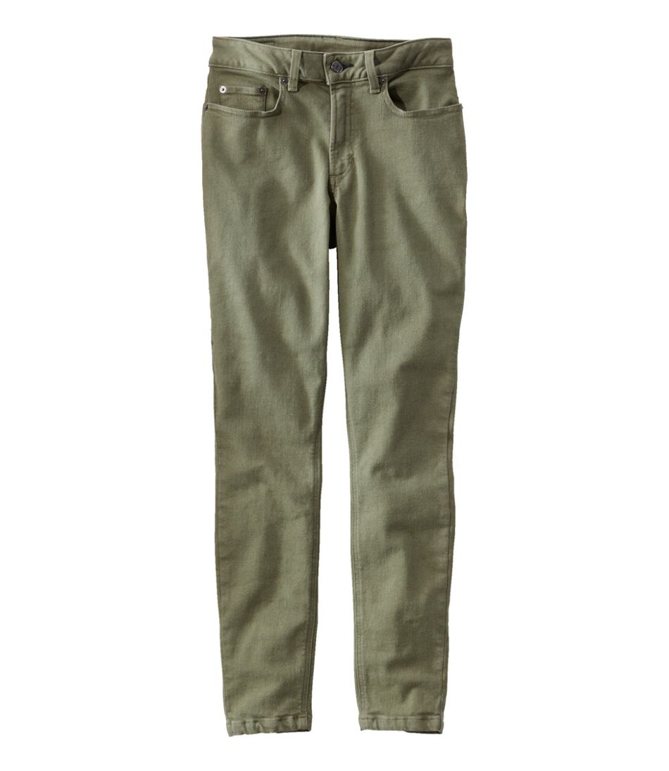 Women's BeanFlex®Jeans, High-Rise Slim-Leg Ankle Color L.L.Bean Everyday