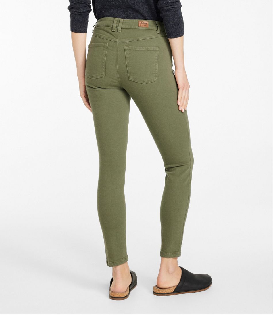 Women's BeanFlex®Jeans, High-Rise Slim-Leg Ankle Color L.L.Bean Everyday