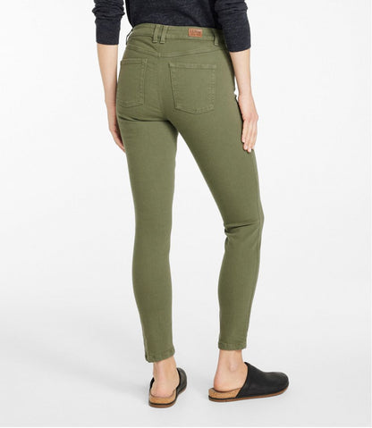 Women's BeanFlex®Jeans, High-Rise Slim-Leg Ankle Color L.L.Bean Everyday