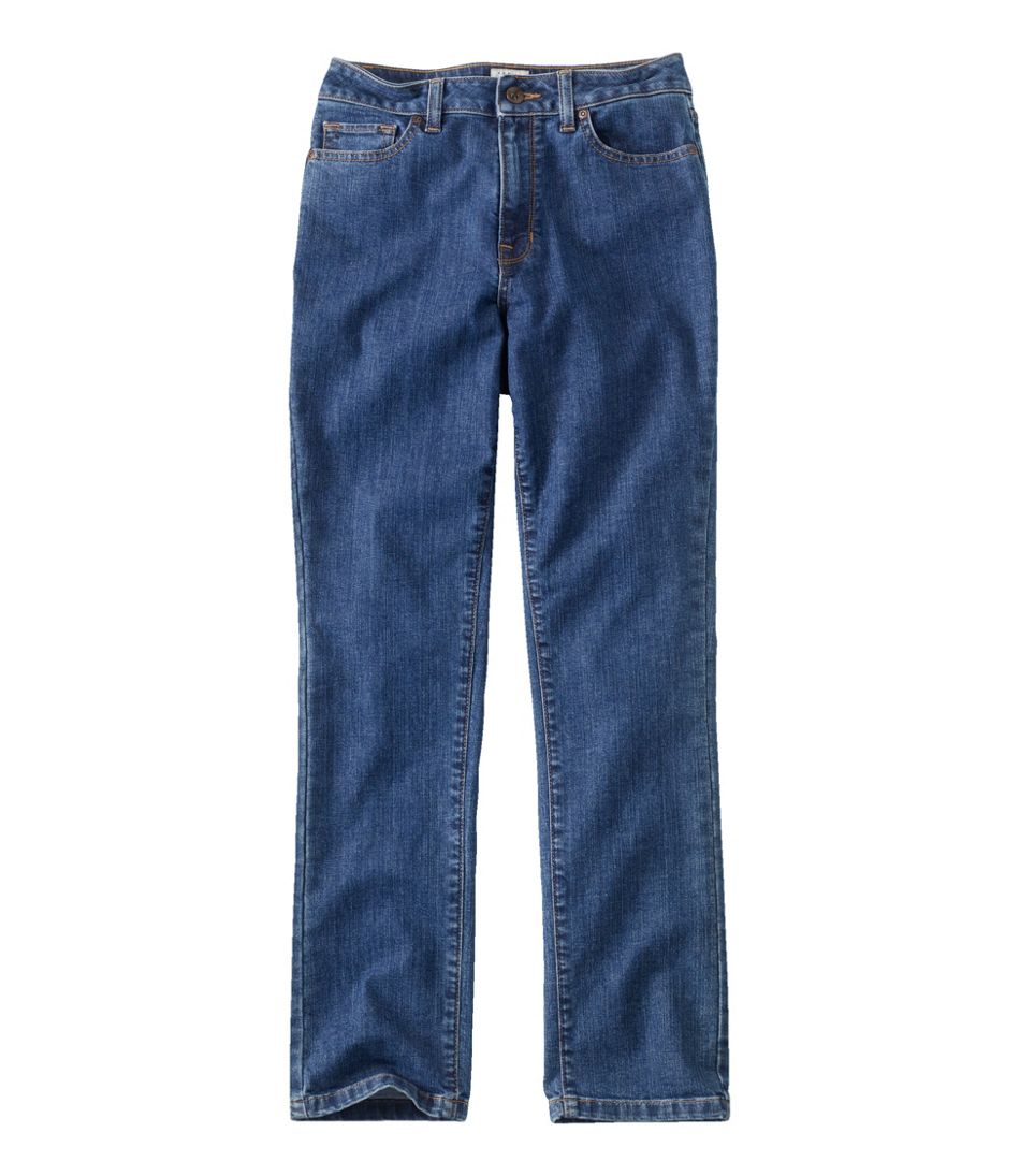 Women's True Shape Jeans, High-Rise Slim-Leg Ankle L.L.Bean Value