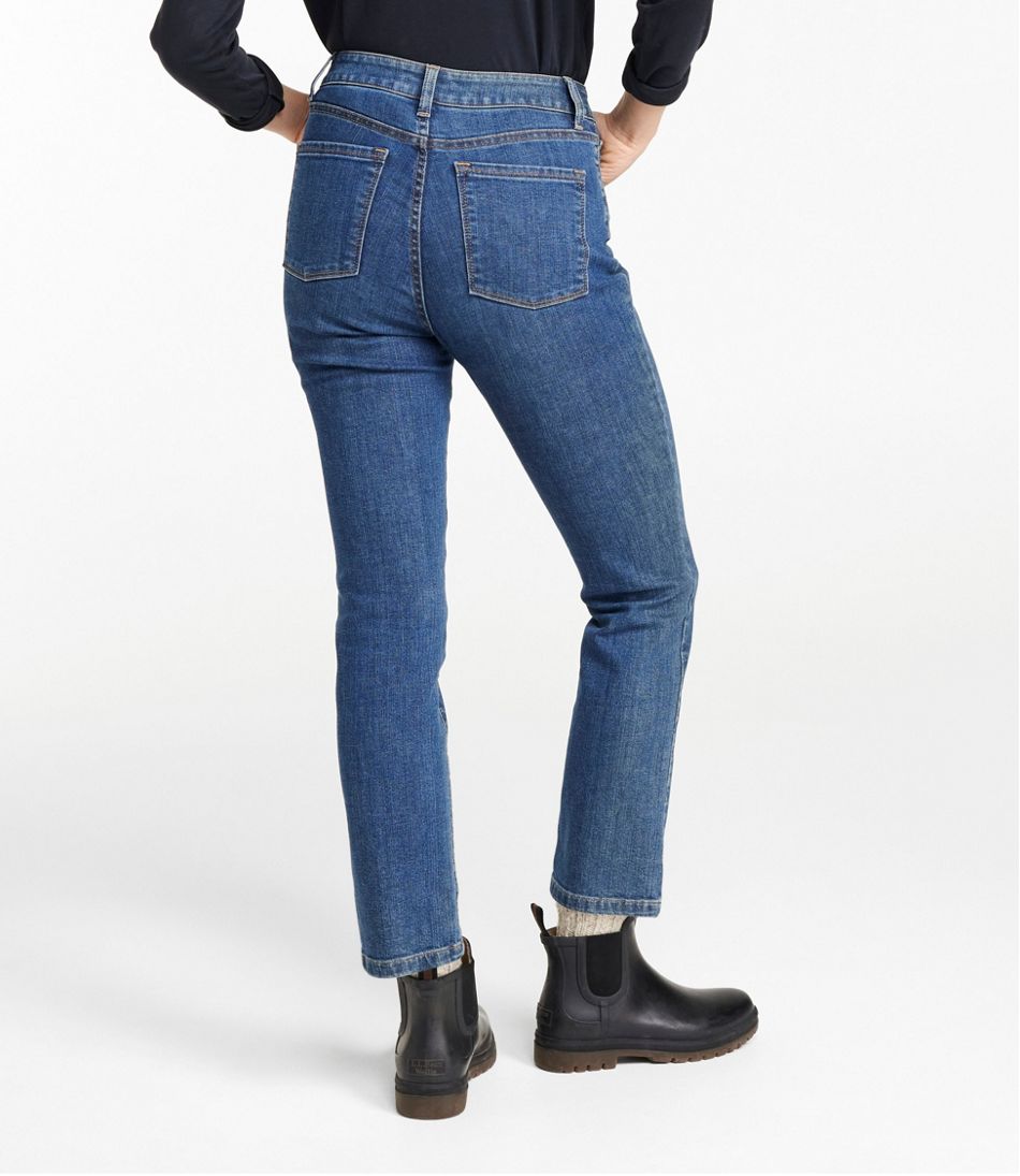 Women's True Shape Jeans, High-Rise Slim-Leg Ankle L.L.Bean Value