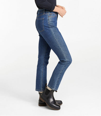 Women's True Shape Jeans, High-Rise Slim-Leg Ankle L.L.Bean Value