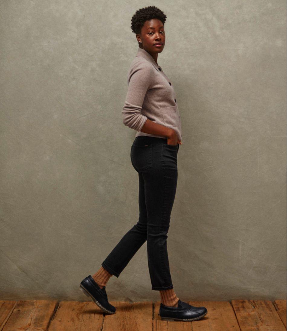 Women's Signature Super Stretch Jeans, High-Rise Skinny-Leg Ankle L.L.Bean Premium