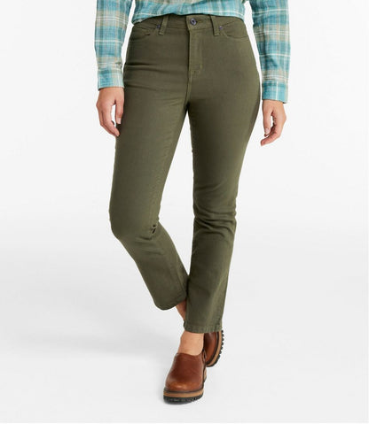 Women's True Shape Jeans, High-Rise Slim-Leg Ankle Colors L.L.Bean New