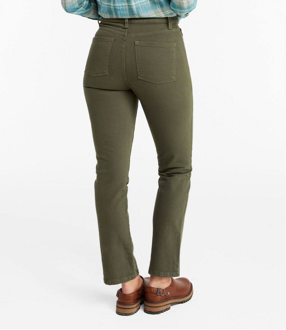 Women's True Shape Jeans, High-Rise Slim-Leg Ankle Colors L.L.Bean New