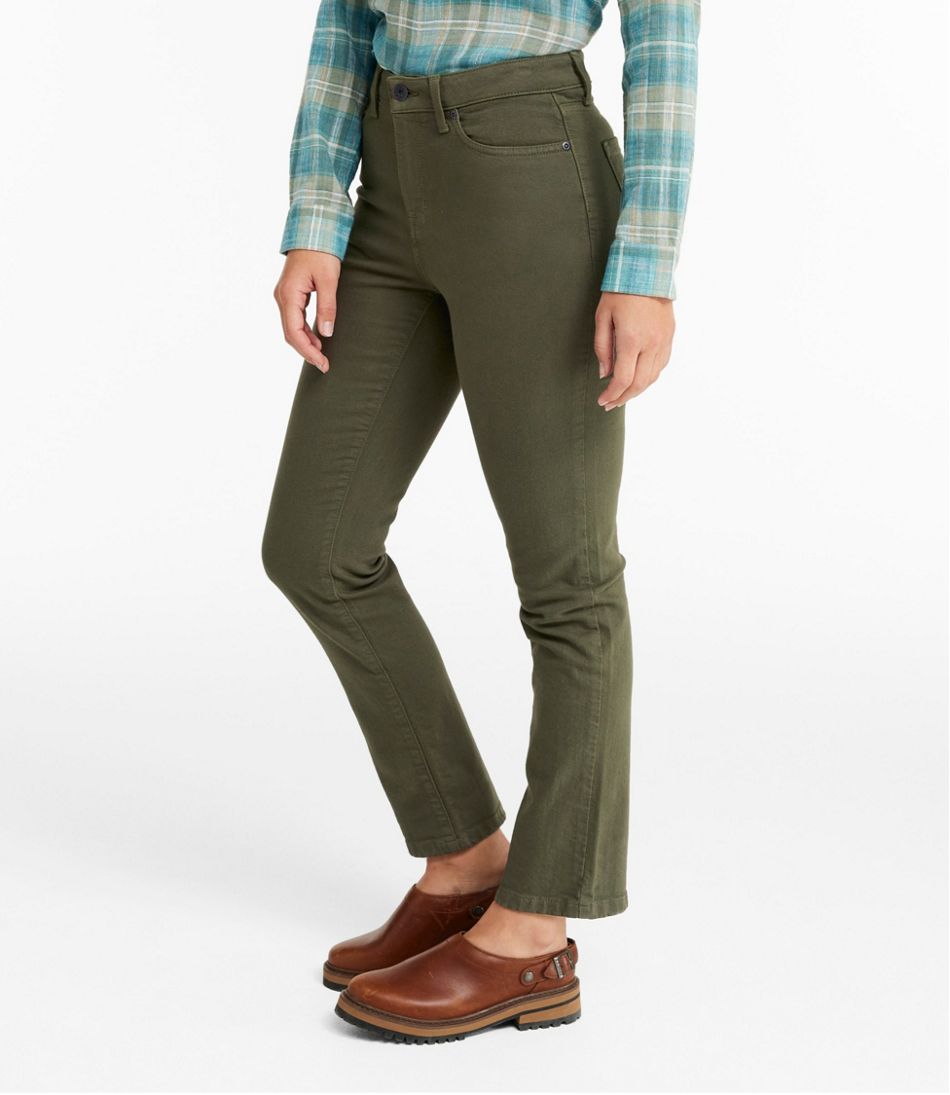 Women's True Shape Jeans, High-Rise Slim-Leg Ankle Colors L.L.Bean New