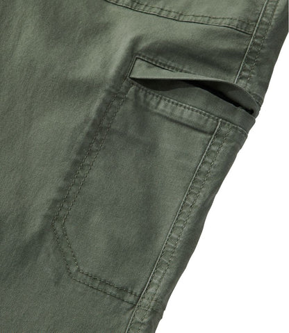 Women's 207 Vintage Cotton Canvas Pants, Mid-Rise Straight-Leg Cargo L.L.Bean Premium