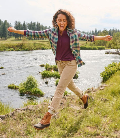 Women's BeanFlex Five-Pocket Corduroy Pants, Mid-Rise Straight-Leg L.L.Bean Featured