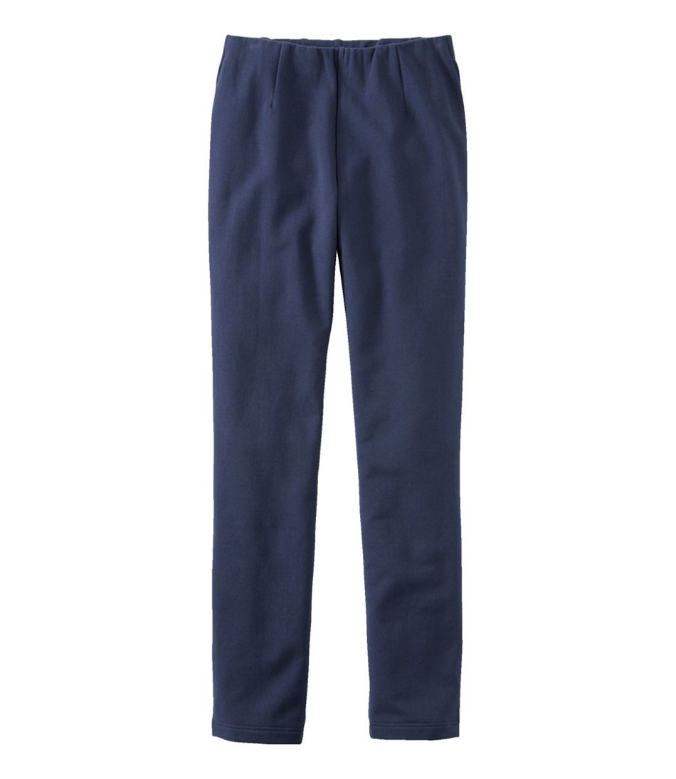 Women's Perfect Fit Pants, Fleece-Backed Slim-Leg L.L.Bean Popular
