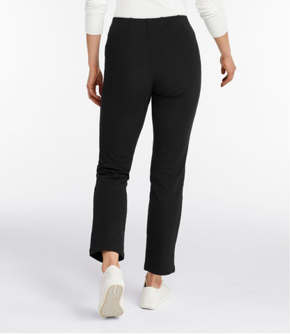 Women's Perfect Fit Pants, Fleece-Backed Slim-Leg L.L.Bean Popular