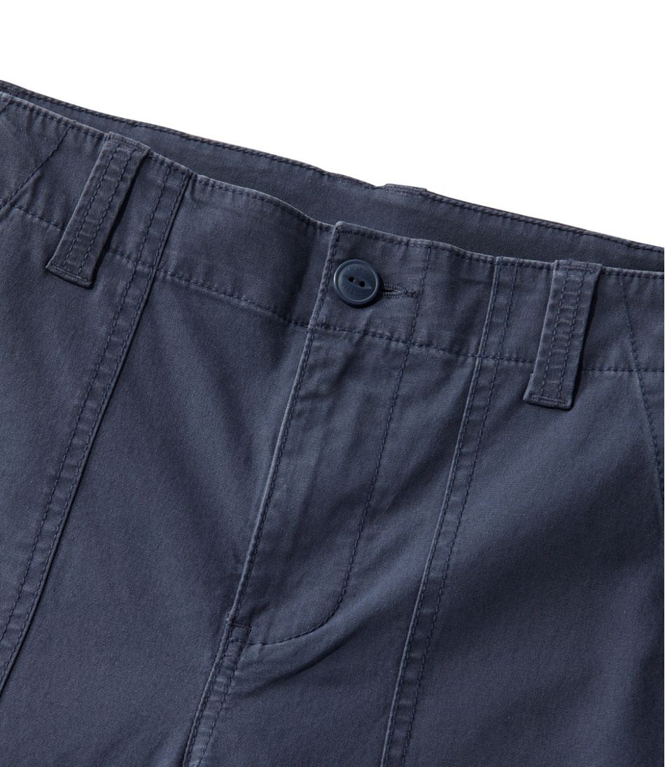 Women's 207 Vintage Cotton Canvas Pants, High-Rise Wide-Leg L.L.Bean Best Seller