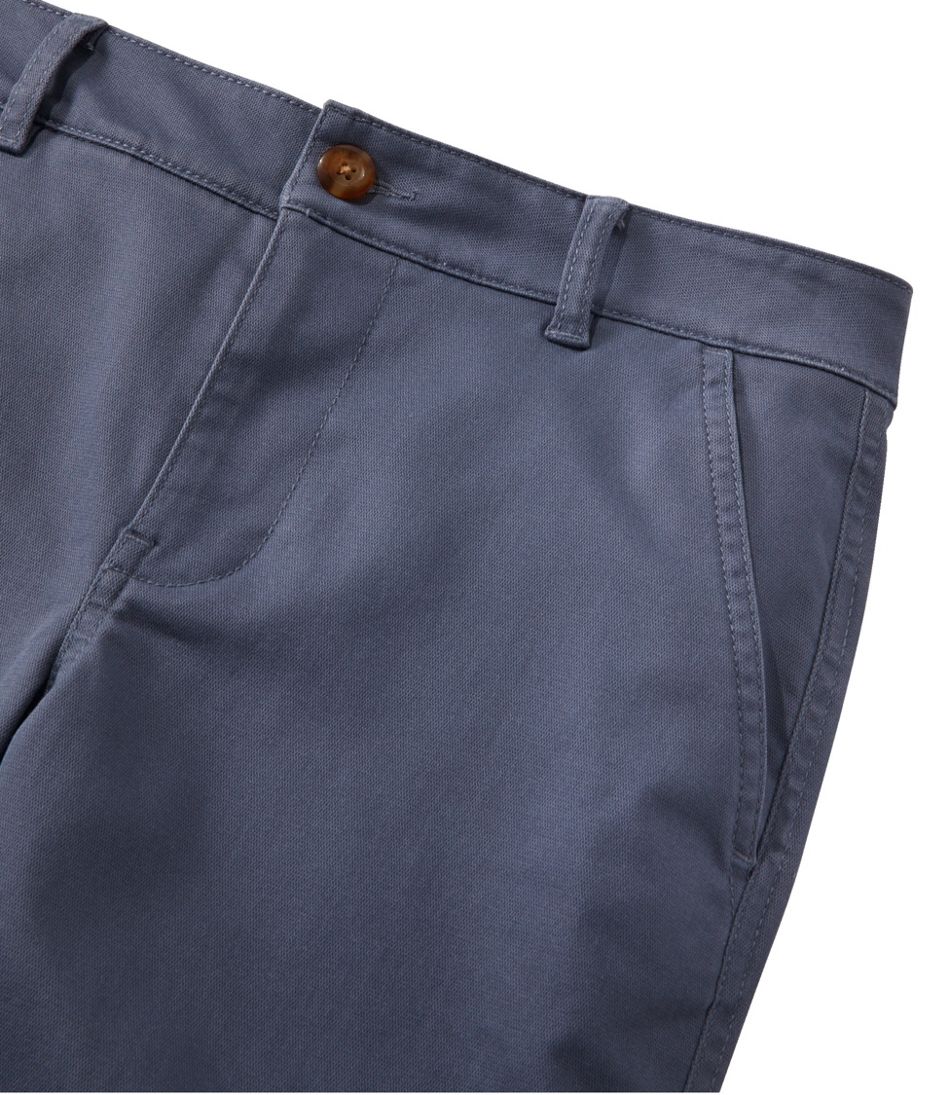 Women's Comfort Stretch Pants, Mid-Rise Straight-Leg Chino L.L.Bean Classic