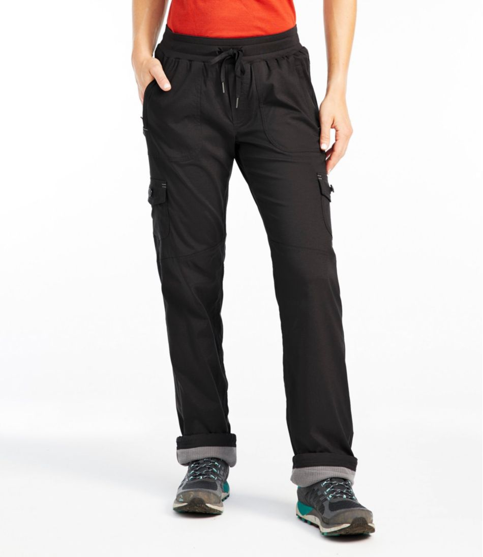 Women's Vista Camp Pants, Straight-Leg Fleece-Lined L.L.Bean Essential