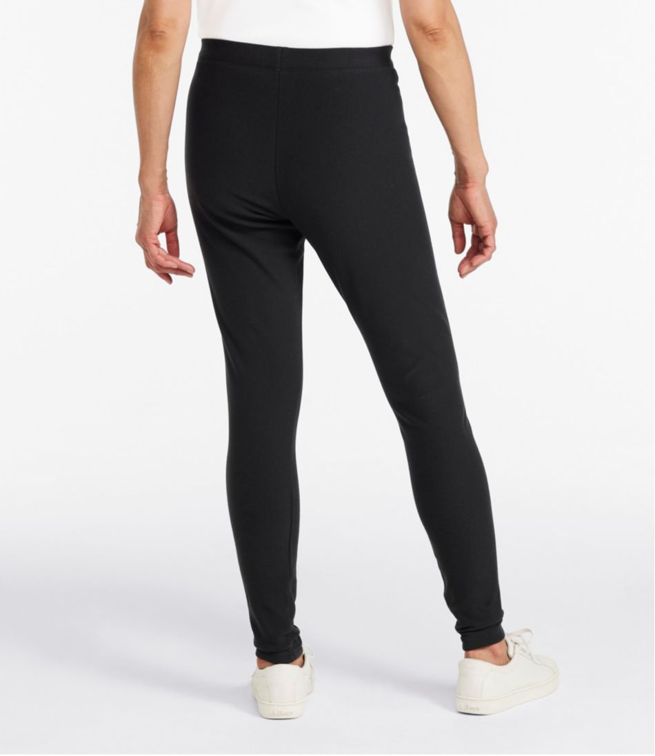 Women's Perfect Fit Pants, Fleece-Backed Leggings L.L.Bean Everyday