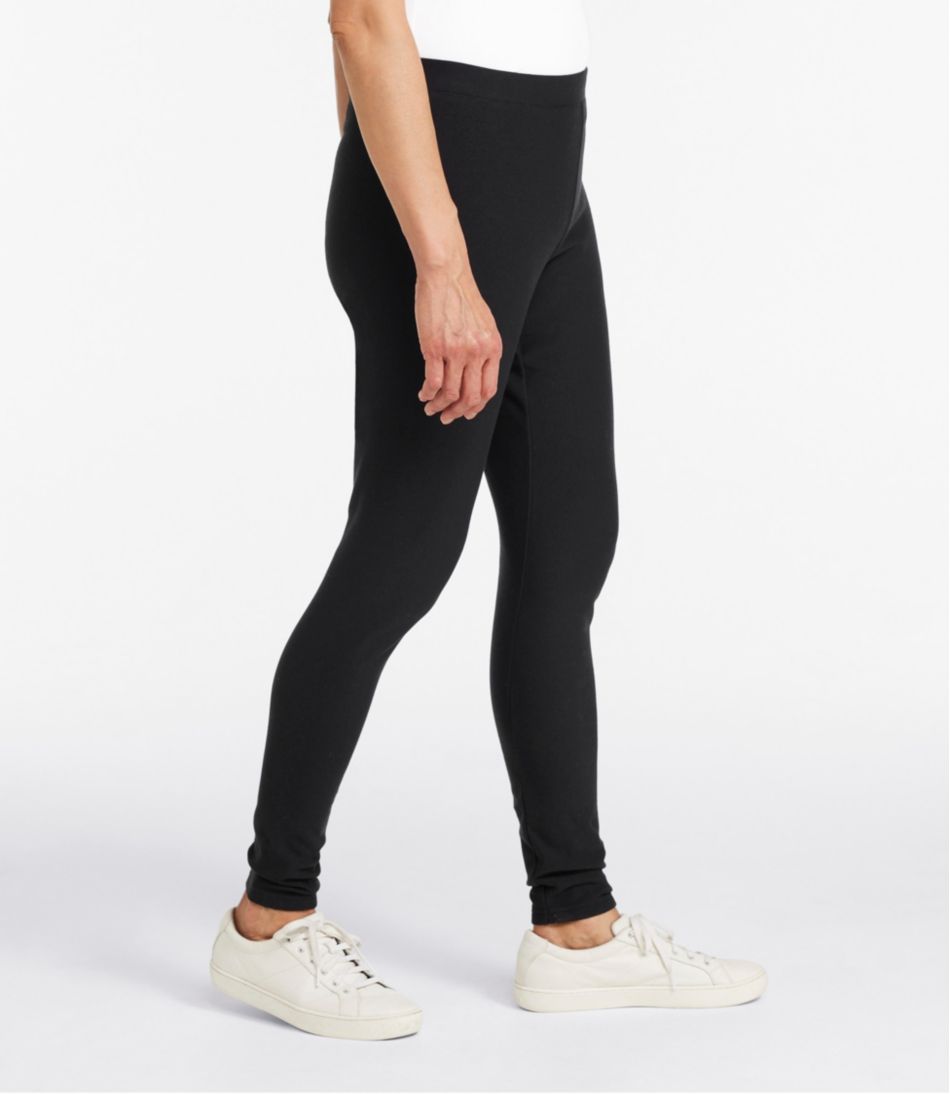 Women's Perfect Fit Pants, Fleece-Backed Leggings L.L.Bean Everyday