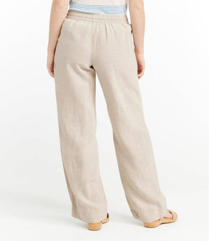 Women's Premium Washable Linen Pull-On Pants L.L.Bean Featured