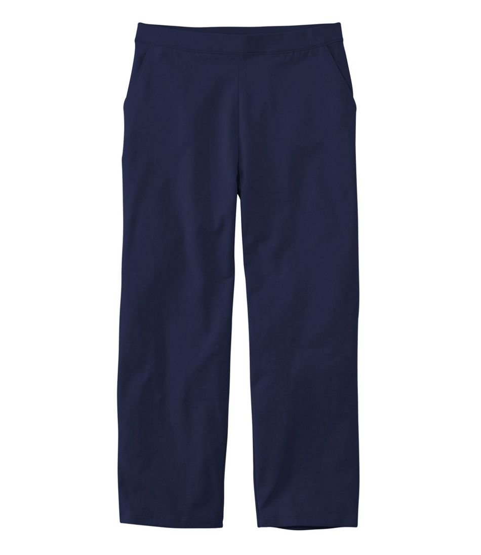 Perfect Fit Pants, Straight-Leg Crop L.L.Bean Best Seller