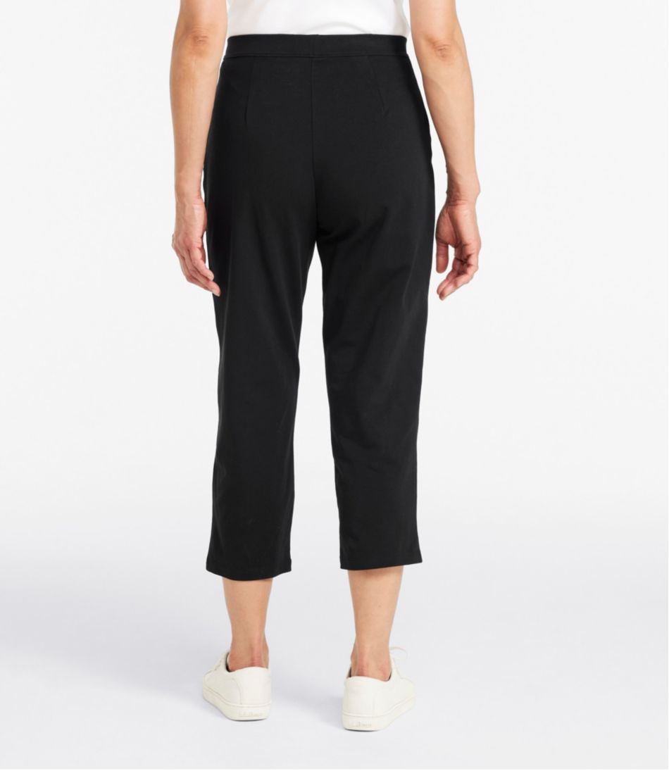 Perfect Fit Pants, Straight-Leg Crop L.L.Bean Best Seller