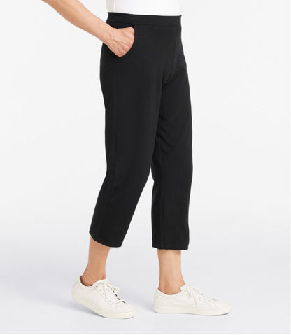 Perfect Fit Pants, Straight-Leg Crop L.L.Bean Best Seller