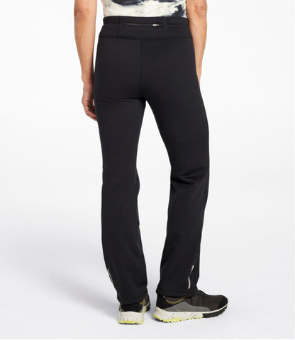 Women's PrimaLoft ThermaStretch Fleece Pants, Mid-Rise Straight-Leg L.L.Bean Top Pick