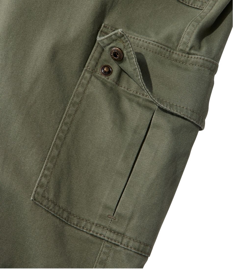 Women's Comfort Stretch Pants, Mid-Rise Straight-Leg Cargo L.L.Bean Recommended