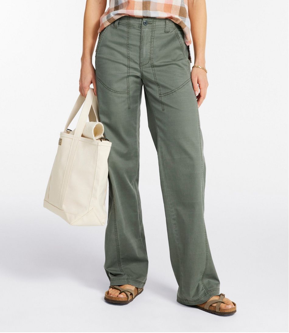 Women's Signature Utility Pants, High-Rise Wide-Leg L.L.Bean Everyday