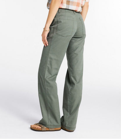 Women's Signature Utility Pants, High-Rise Wide-Leg L.L.Bean Everyday