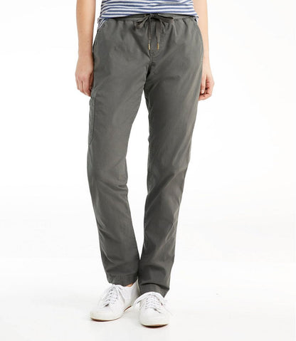 Women's Stretch Ripstop Pull-On Pants, Slim-Leg L.L.Bean Premium