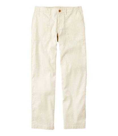Women's Comfort Stretch Cotton/Linen Pants, High-Rise Ankle L.L.Bean Featured