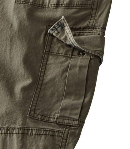 Women's Stretch Canvas Cargo Pants, Mid-Rise Straight-Leg L.L.Bean Essential