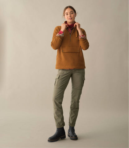 Women's Stretch Canvas Cargo Pants, Mid-Rise Straight-Leg L.L.Bean Essential